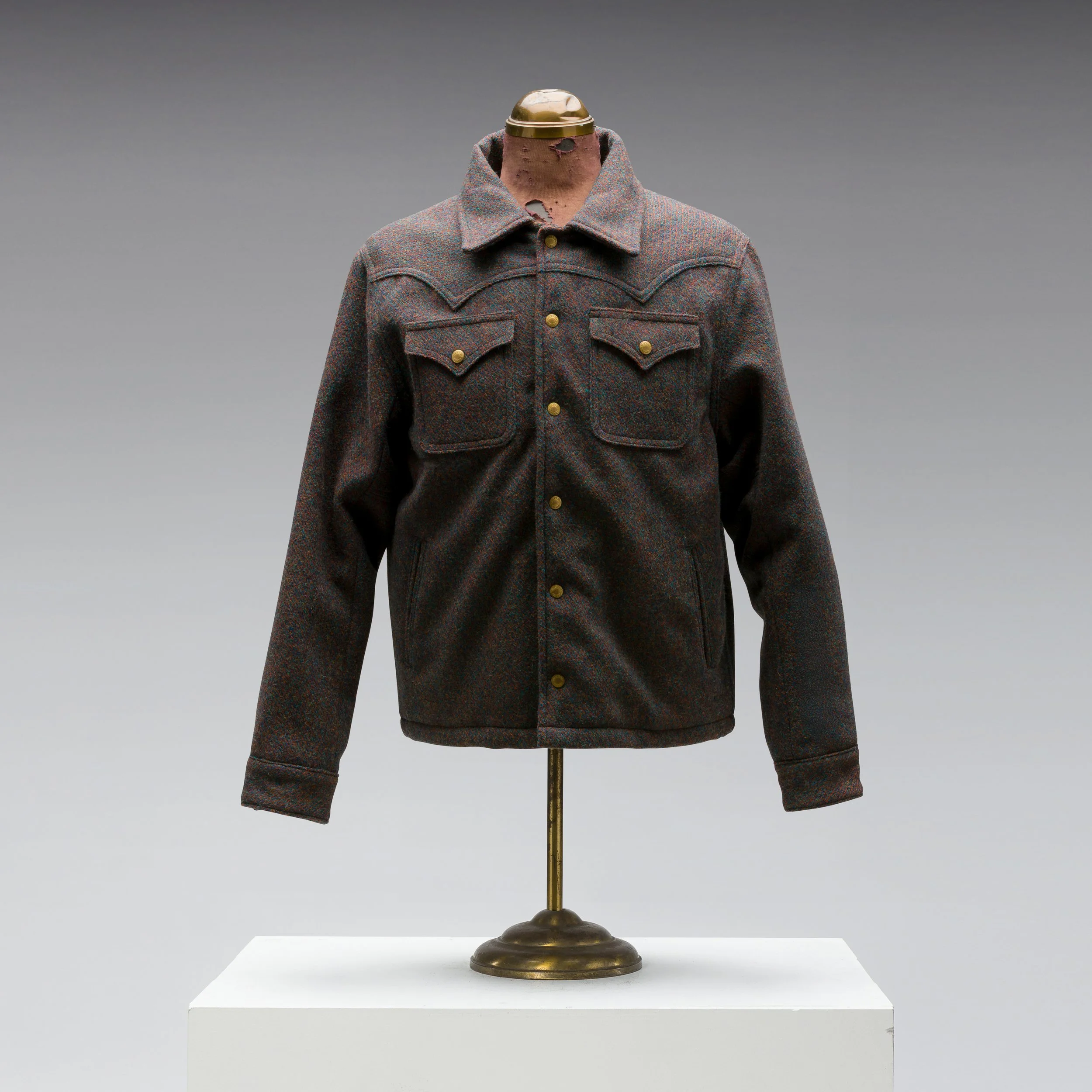 Black Bear Brand - Harris Tweed STONEWALL Western Wool Coat